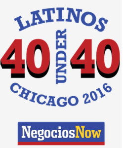 Chicago latinos 40 under 40 award
