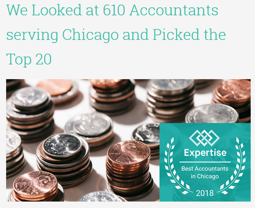 Expertise Top 20 accountants Chicago 2018