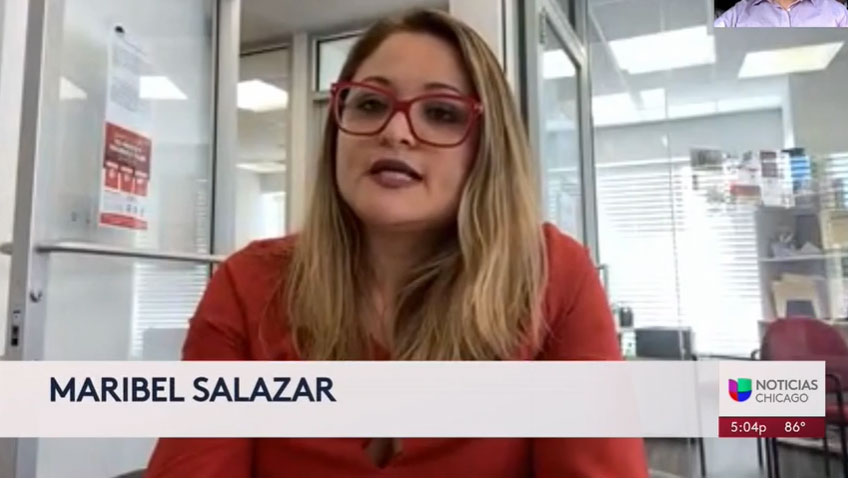 Maribel Salazar on Univision