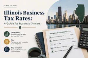 illinois business tax rates
