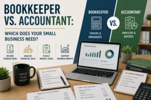 bookkeeper vs accountant