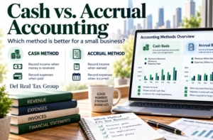 cash vs accrual accounting